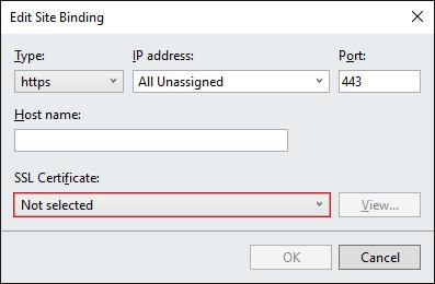 Assign Certificate