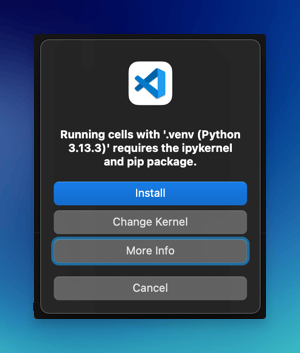 Kernel Error in Jupyter Notebook