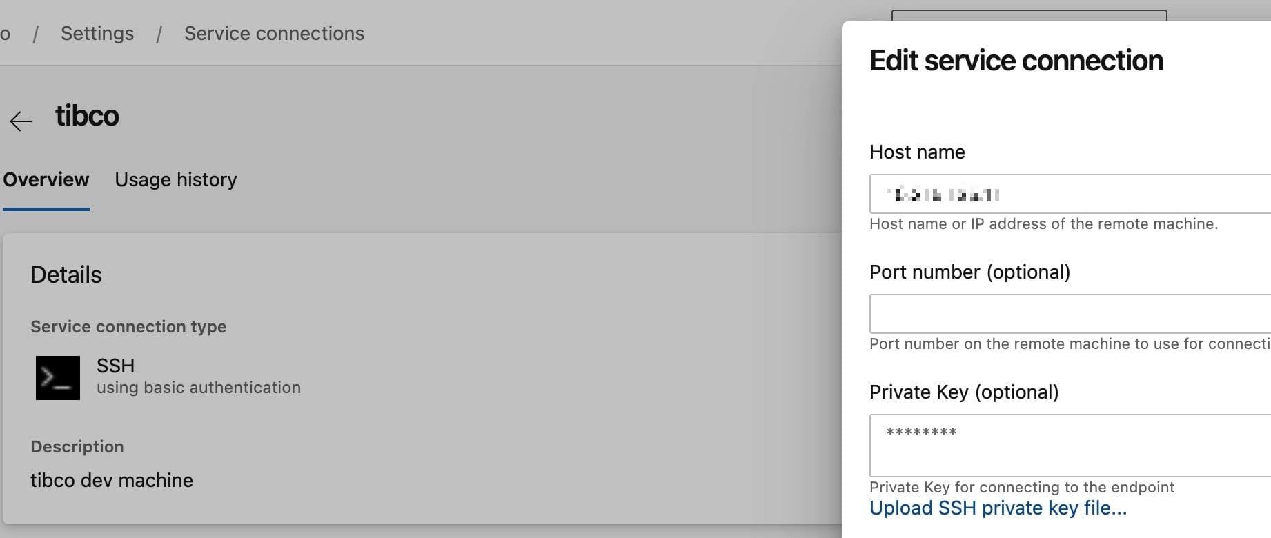 Service connection in Azure DevOps